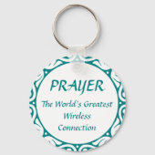 祈りの言葉 – ワもっとも偉大イヤレスつながり キーホルダー (正面)
