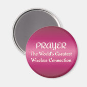 祈りの言葉 – ワもっとも偉大イヤレスつながり マグネット (正面/裏面)