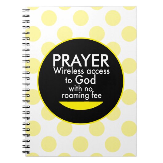 祈りの言葉 – ワイヤレス ノートブック (正面)