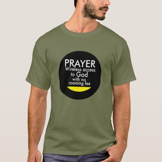 祈りの言葉 – ワイヤレス Tシャツ (正面)