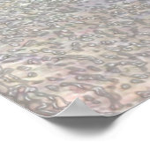 祈りの言葉...寝るために横に寝た ポスター (角)