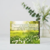 祈りの言葉、春 ポストカード (スタンド正面)