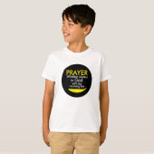 祈りの言葉 – 神へのワイヤレスアクセス Tシャツ (正面フル)
