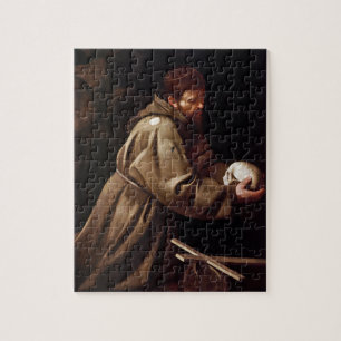 祈りの言葉- Caravaggioの聖者フランシス島 ジグソーパズル