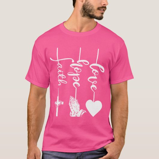 祈りの言葉 Tシャツ (正面)