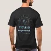 祈りの言葉 Tシャツ (裏面)