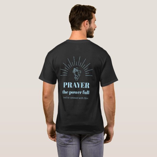 祈りの言葉 Tシャツ (裏面フル)