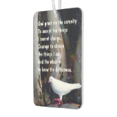 祈りの言葉forセレニティハワイアンドーブ カーエアーフレッシュナー (左)