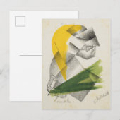 祈りの言葉II, c.1913 （リトグラフ） ポストカード (正面/裏面)