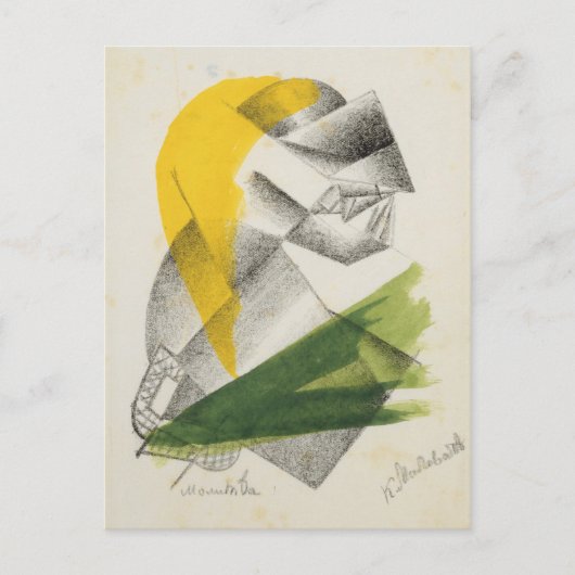 祈りの言葉II, c.1913 （リトグラフ） ポストカード (正面)