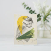 祈りの言葉II, c.1913 （リトグラフ） ポストカード (スタンド正面)