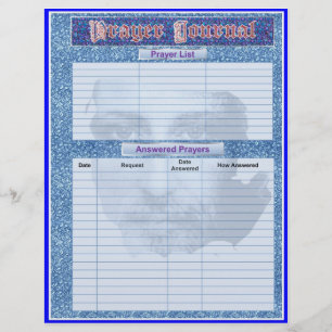 祈りの言葉JOURNAL PAGESアルバム/バインダー挿入ページ チラシ