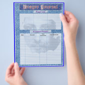 祈りの言葉JOURNAL PAGESアルバム/バインダー挿入ページ チラシ (手)