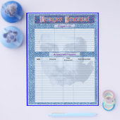 祈りの言葉JOURNAL PAGESアルバム/バインダー挿入ページ チラシ (シングル)