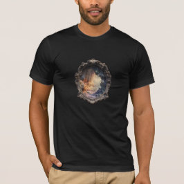 祈りの途上の幻覚 — ゴシックファインアート Tシャツ