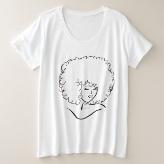 祈りのTシャツ プラスサイズTシャツ