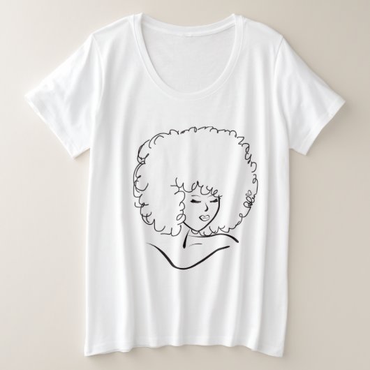 祈りのTシャツ プラスサイズTシャツ (デザイン正面)