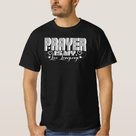 祈りは私の愛の言葉 Tシャツ