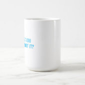 祈りましたか? コーヒーマグカップ (中央)