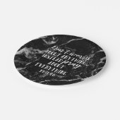 祈ります聖書の詩の聖なる書物、経典のクリスチャンを心配しないで下さい ペーパープレート (アングル)