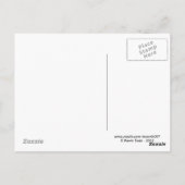 祈りを受け付け中 看板 ポストカード (裏面)