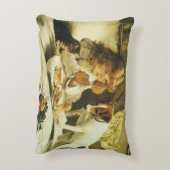 「祈りを捧げる、サスペンス」チャールズ・バートン・バーバー アクセントクッション (裏面(縦))