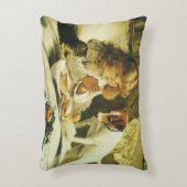 「祈りを捧げる、サスペンス」チャールズ・バートン・バーバー アクセントクッション (正面(垂直))