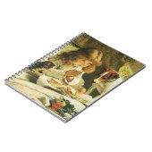 祈りを捧げる、サスペンス チャールズ・バートン・バーバー ノートブック (左側)