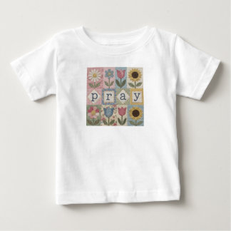 祈り キリスト教 コットン コア 信仰 ベビーTシャツ