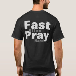 祈り 熱心に 頻繁に Tシャツ