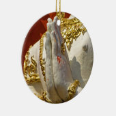 祈ることは1匹のオーナメントを渡します セラミックオーナメント (右)