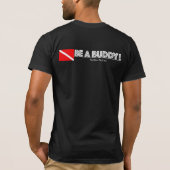 祈るミノカサゴ Tシャツ (裏面)