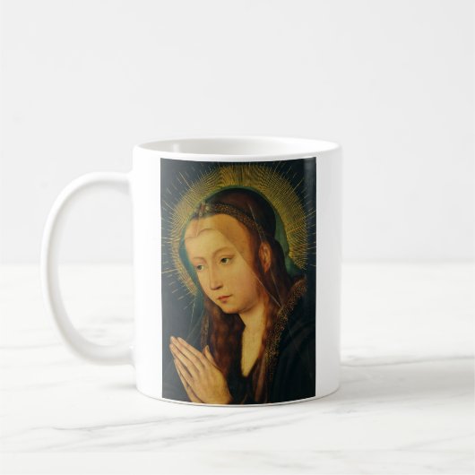 祈る聖母マリア コーヒーマグカップ (左)