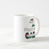 祈ガザ コーヒーマグカップ (正面右)