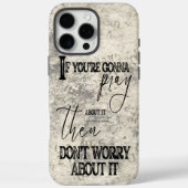 祈キリスト教を心配するな感動的 Case-Mate iPhoneケース (裏面)