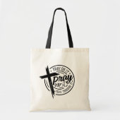 祈キリスト教十字聖句 トートバッグ (正面)