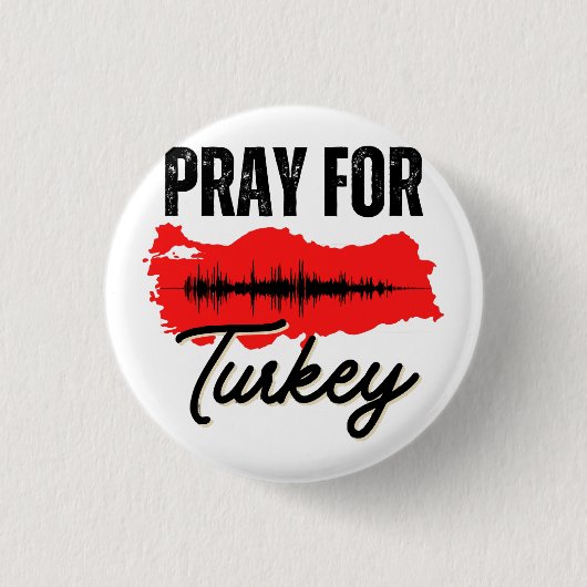 祈トルコ 缶バッジ (正面)