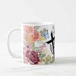 祈フローラ コーヒーマグカップ