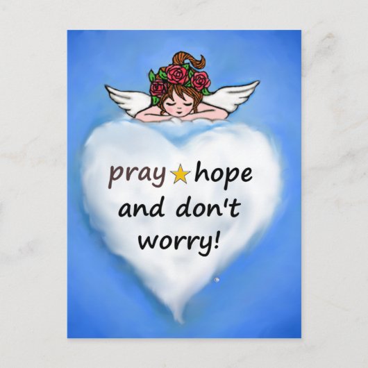 祈ホープ心配するな! ポストカード (正面)