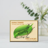 祈マンチ与えス感謝してい ポストカード (スタンド正面)