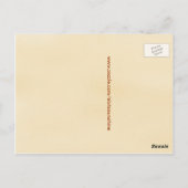 祈マンチ与えス感謝してい ポストカード (裏面)