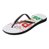 祈ロサンゼルスへの連帯 ビーチサンダル (アングル)