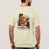 祈ロサンゼルス | アダルト Tシャツ (裏面)