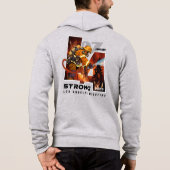 祈ロサンゼルス | メンズ パーカ (裏面)