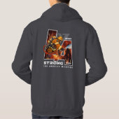 祈ロサンゼルス | メンズ パーカ (裏面)