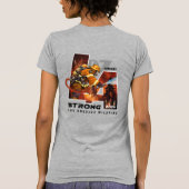 祈ロサンゼルス | 女性用スリムフィット Tシャツ (裏面)