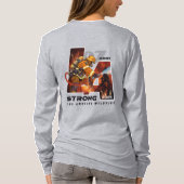 祈ロサンゼルス | 女性長袖 Tシャツ (裏面)