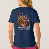 祈ロサンゼルス(2) | キッズ Tシャツ (裏面)