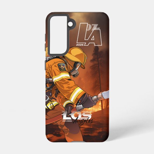 祈ロサンゼルス | SAMSUNG GALAXYケース (裏面)