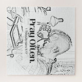 祈多数クリスチャン聖なる書物、 経典スケッチパズル ジグソーパズル (横)